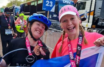 Glasgow woman with cerebral palsy makes history at London Marathon