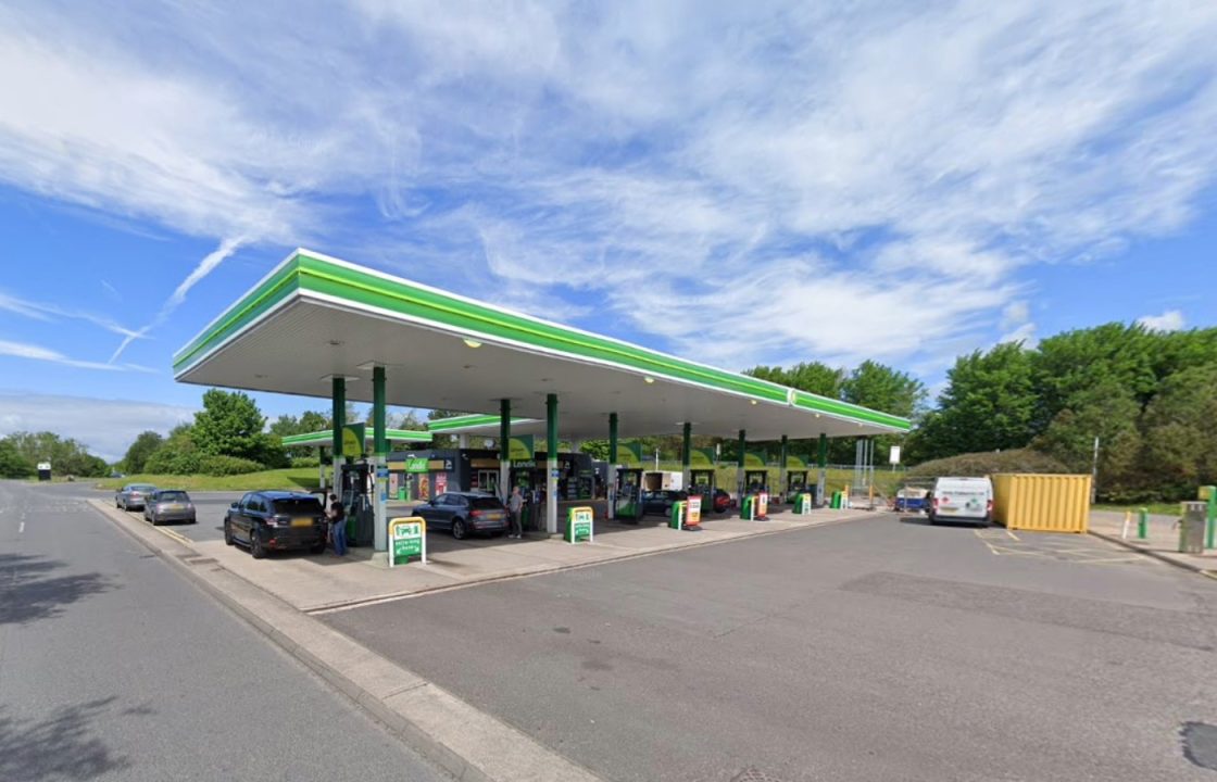 Service station at Gretna near Scottish border forced to close due to ‘no fuel’ amid power outage