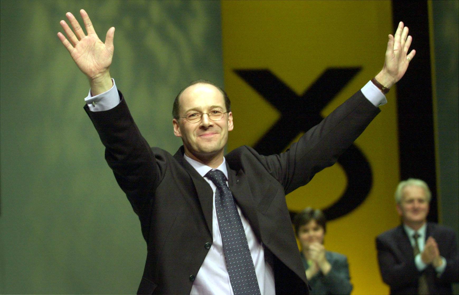 It's the second time John Swinney has been the leader of the SNP after a four-year stint in the early 2000s.