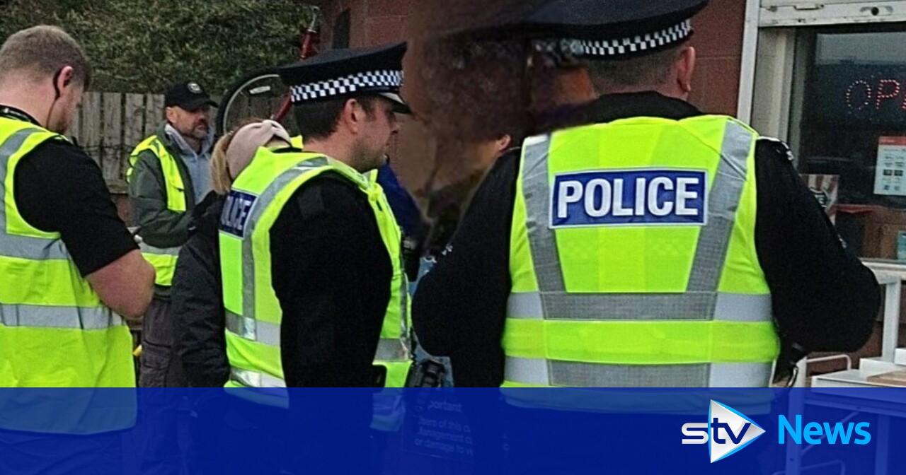 Two arrested in police and Home Office immigration raid at Arbroath car