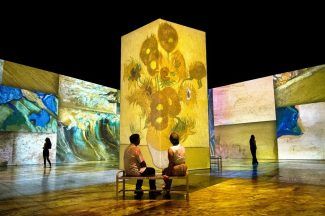 Immersive Van Gogh experience enchants visitors at the Scottish Event Campus in Glasgow
