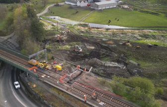 North Lanarkshire locals ‘not surprised’ after sinkhole brings train line to a halt