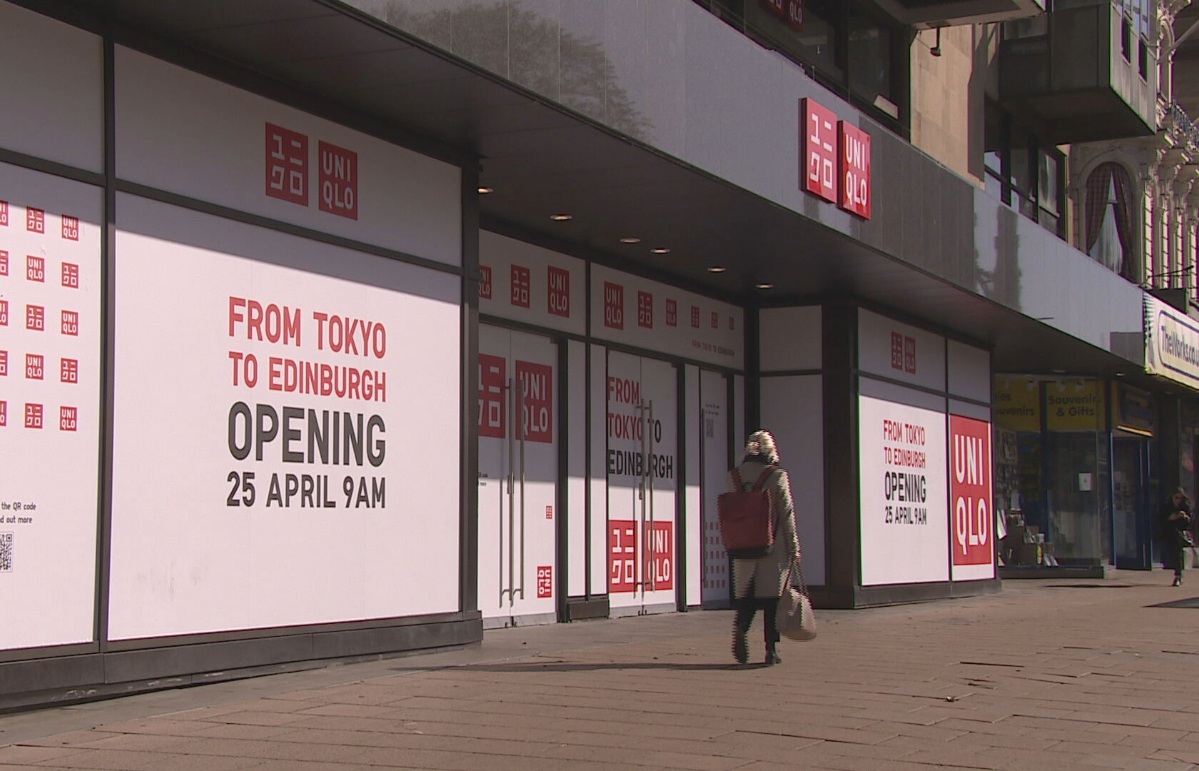 Uniqlo Edinburgh Princes Street