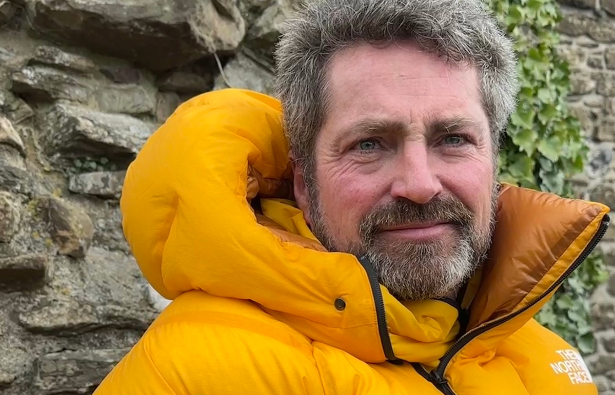 Giles Moffat will lead the Everest expedition. 