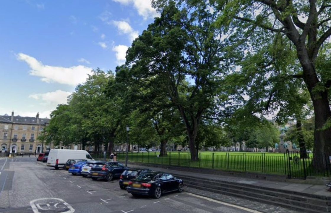 Gang of five men hunted by police after man, 49, attacked in Charlotte Square in Edinburgh