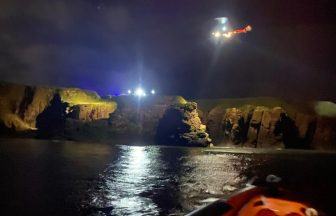 Casualty airlifted from cliff to hospital after multi-agency rescue