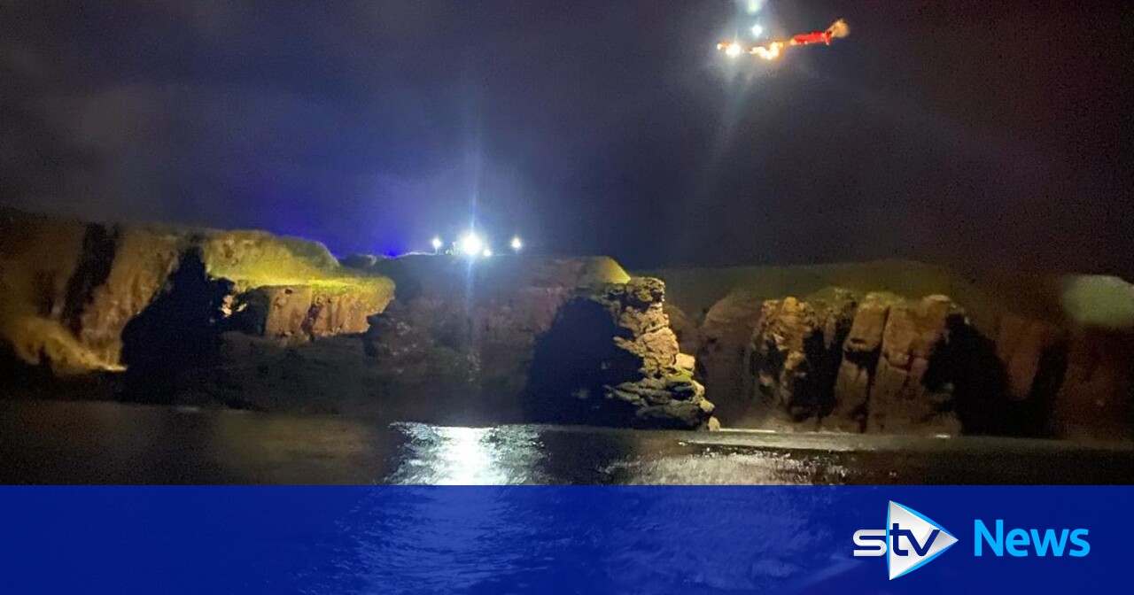 Casualty airlifted from cliff to hospital after multi-agency rescue ...
