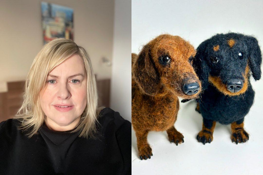 West Lothian needle felt artist brings comfort to pet owners with woollen sculptures