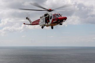 Three rescued from sinking fishing boat after crash on Firth of Clyde