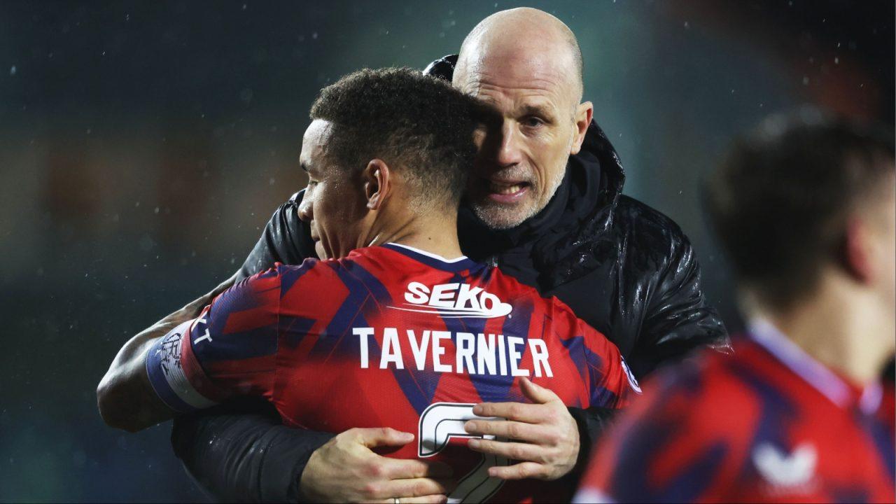 James Tavernier and Philippe Clement