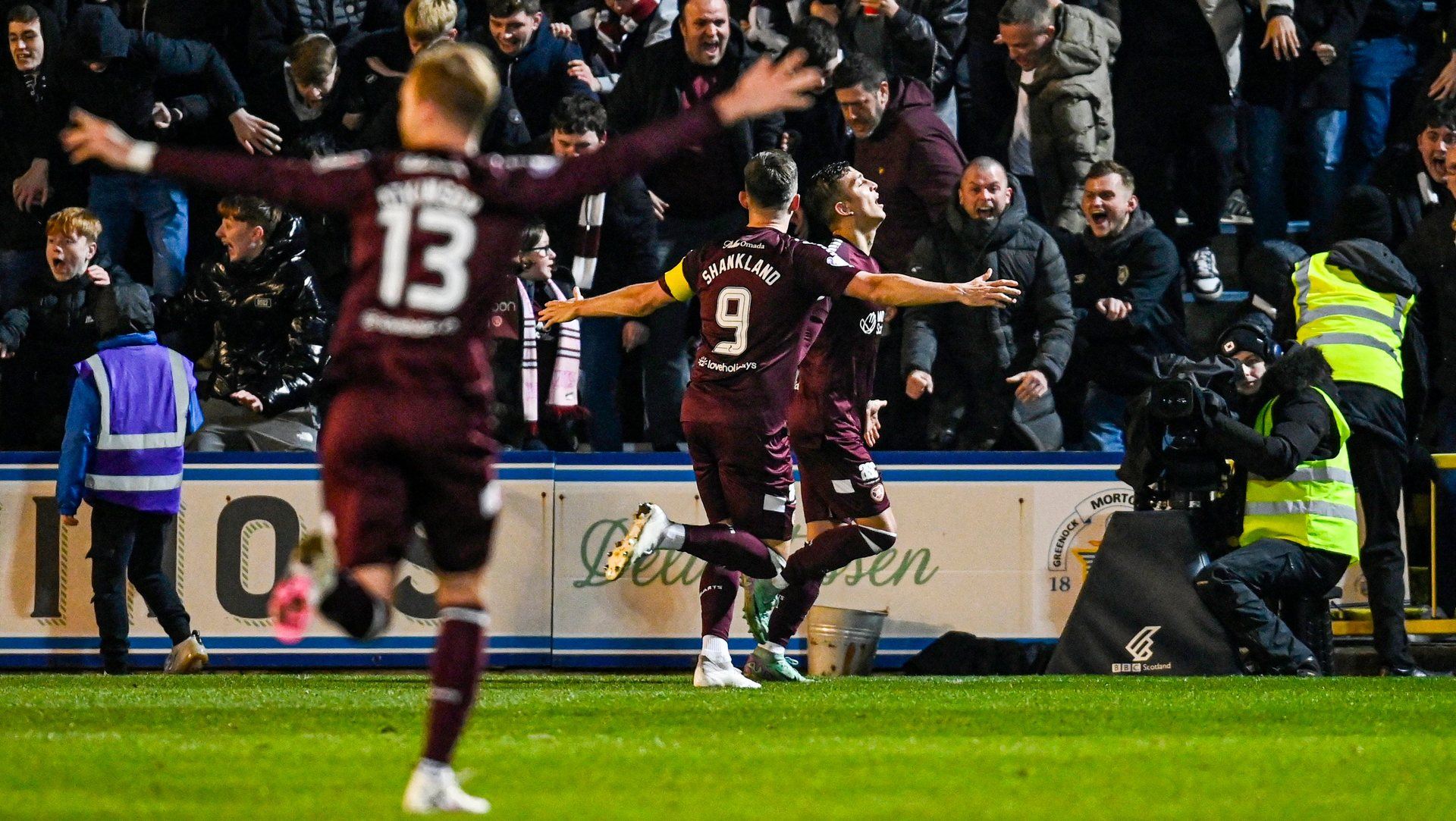 Hearts are in confident mood after stron form in recent months..  (Photo by Rob Casey / SNS Group)