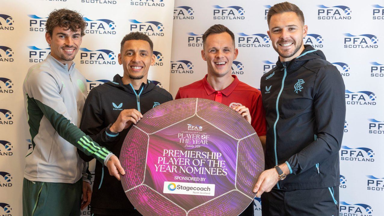 Jack Butland, Lawrence Shankland, Matt O’Riley and James Tavernier nominated for PFA Premiership Player of the Year
