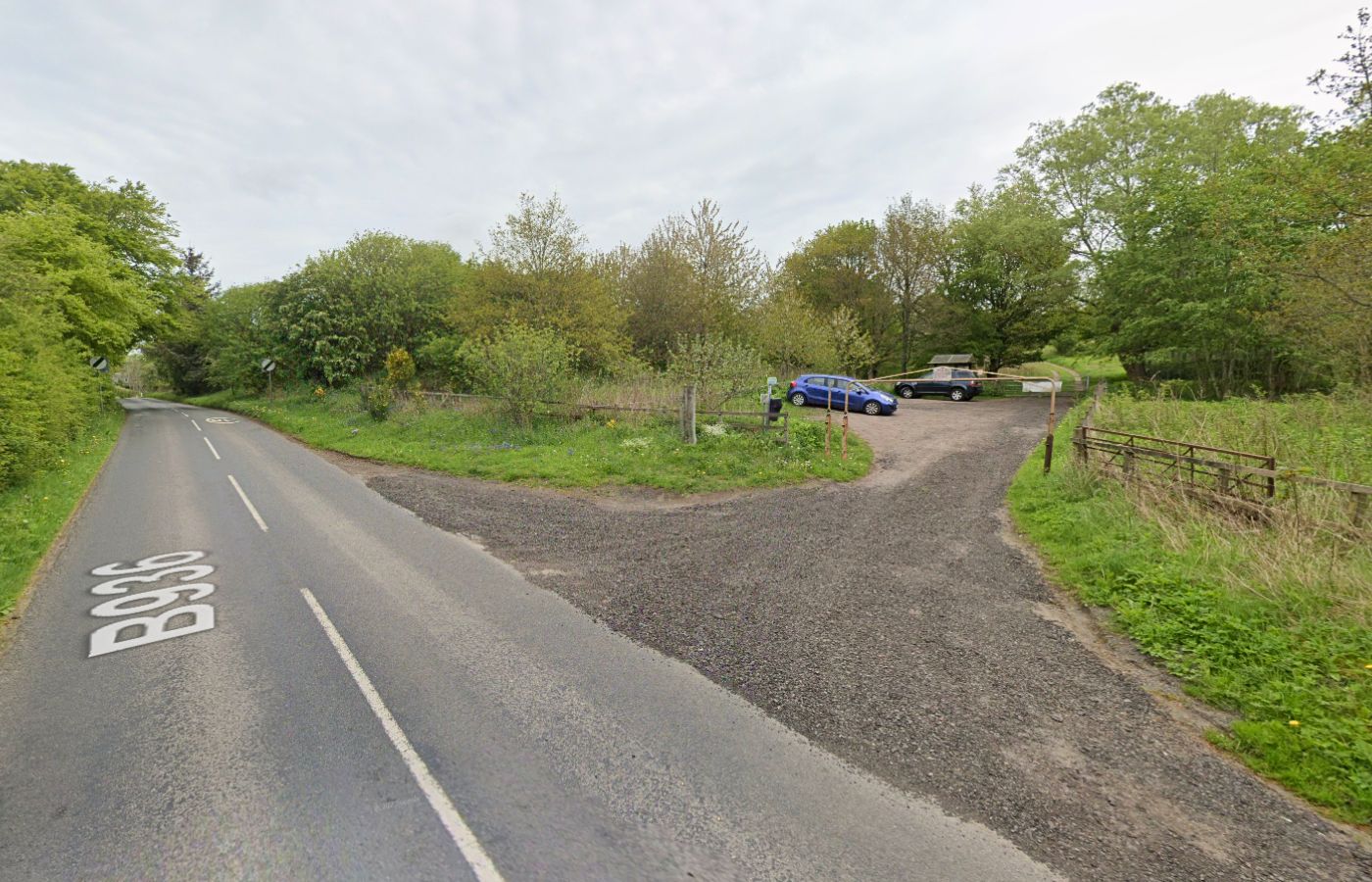 Police probed an area of Auchtermuchty Common over the weekend.