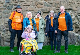 Pensioner inspired by teen with rare condition MPS1 H takes on 81-mile trek for charity Calum’s Cabin