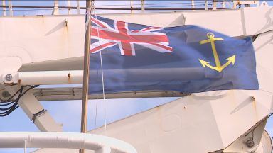 Royal Navy welcomes new minesweeper RFA Stirling Castle