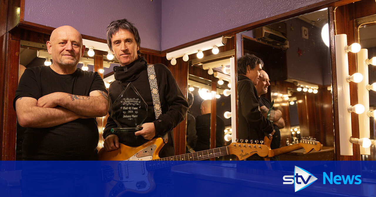 Johnny Marr inducted to Glasgow Barrowlands Hall of Fame ahead of gig