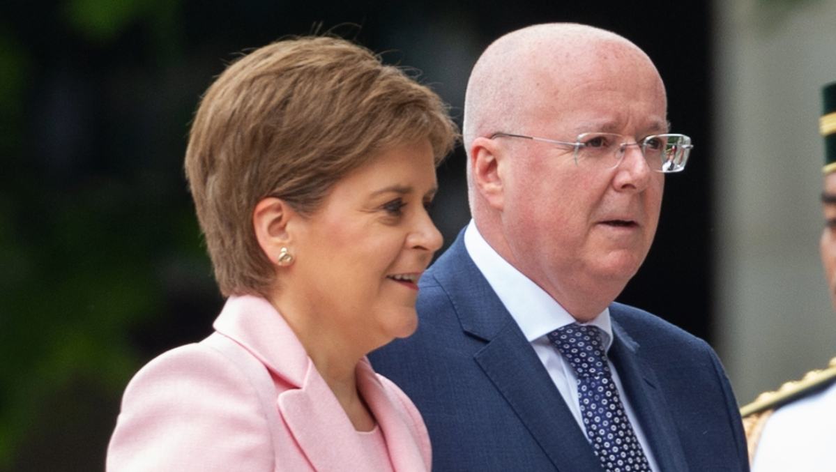 Nicola Sturgeon said it has been a 'difficult' time for her family following the arrest of her husband Peter Murrell.