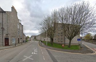 Firefighters tackle blaze at house in Aberdeen in early hours