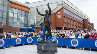 Statue of iconic Rangers manager Walter Smith unveiled at Ibrox
