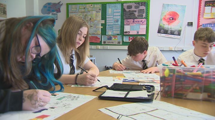 Pupils are putting pen to paper to bring history to life