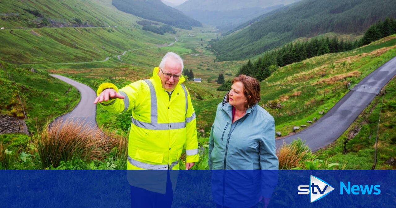 First phase of A83 Rest and Be Thankful upgrade nears completion | STV News