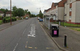 Child rushed to hospital after being struck by car on Ardencraig Road in Castlemilk as man arrested