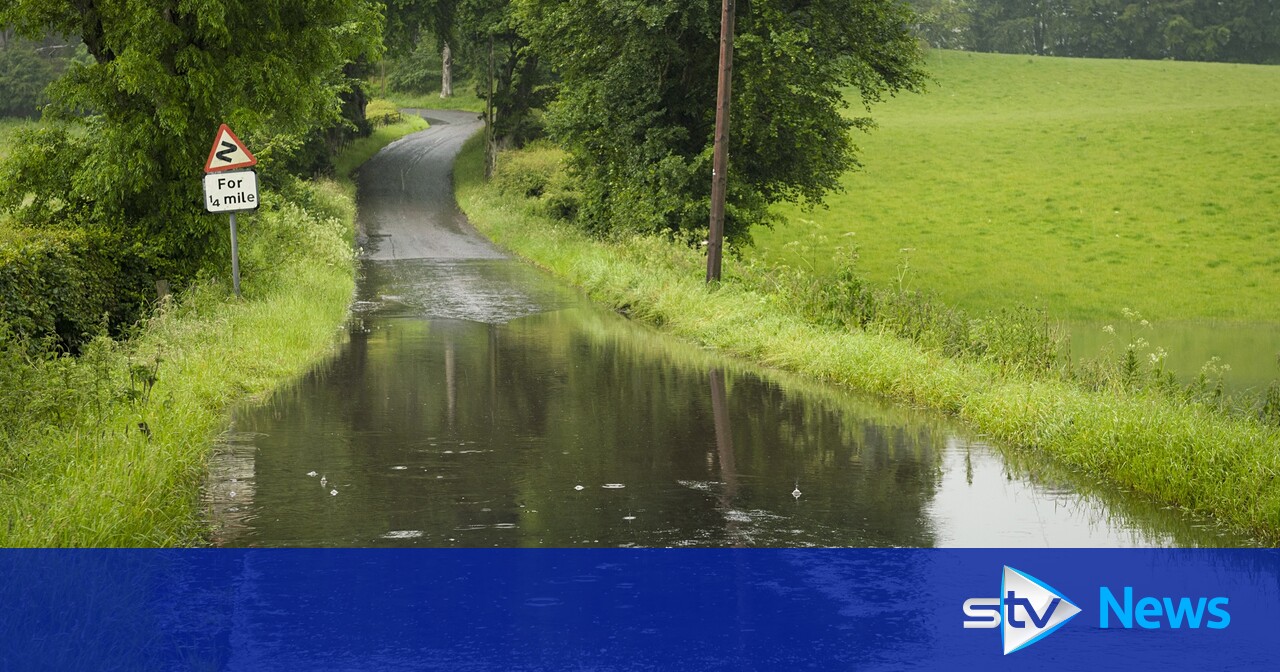 Scotland to see month’s worth of rain with risk of flooding