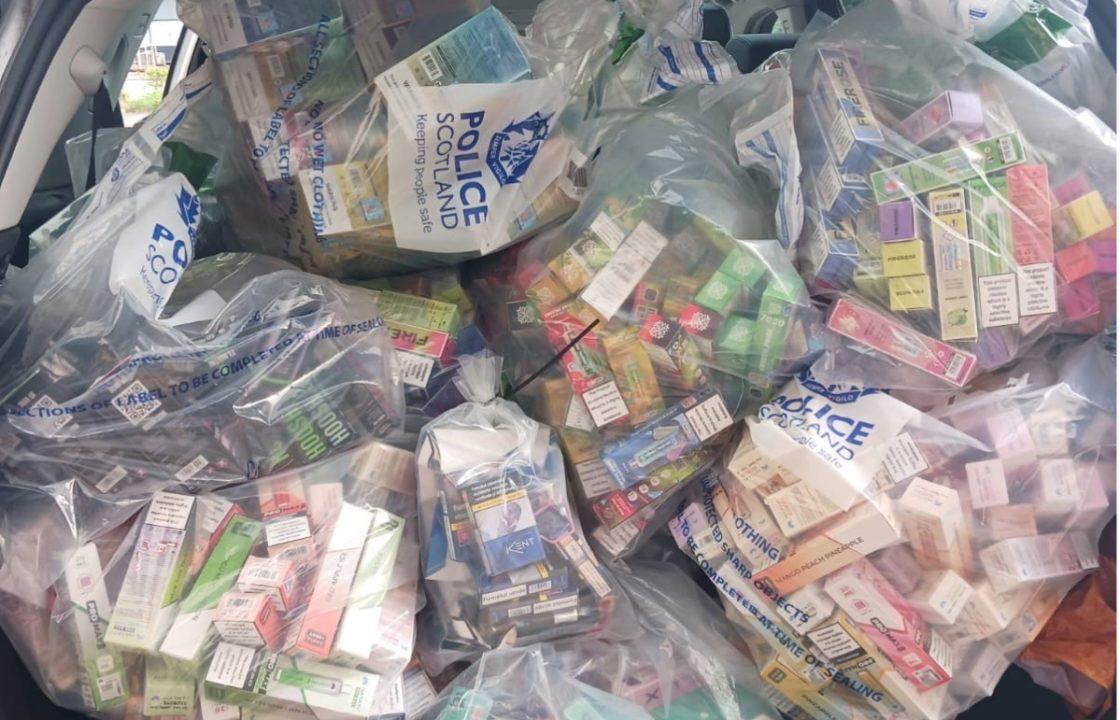 Hundreds of illegal ‘supersized’ vapes seized by trading standards in Airdrie