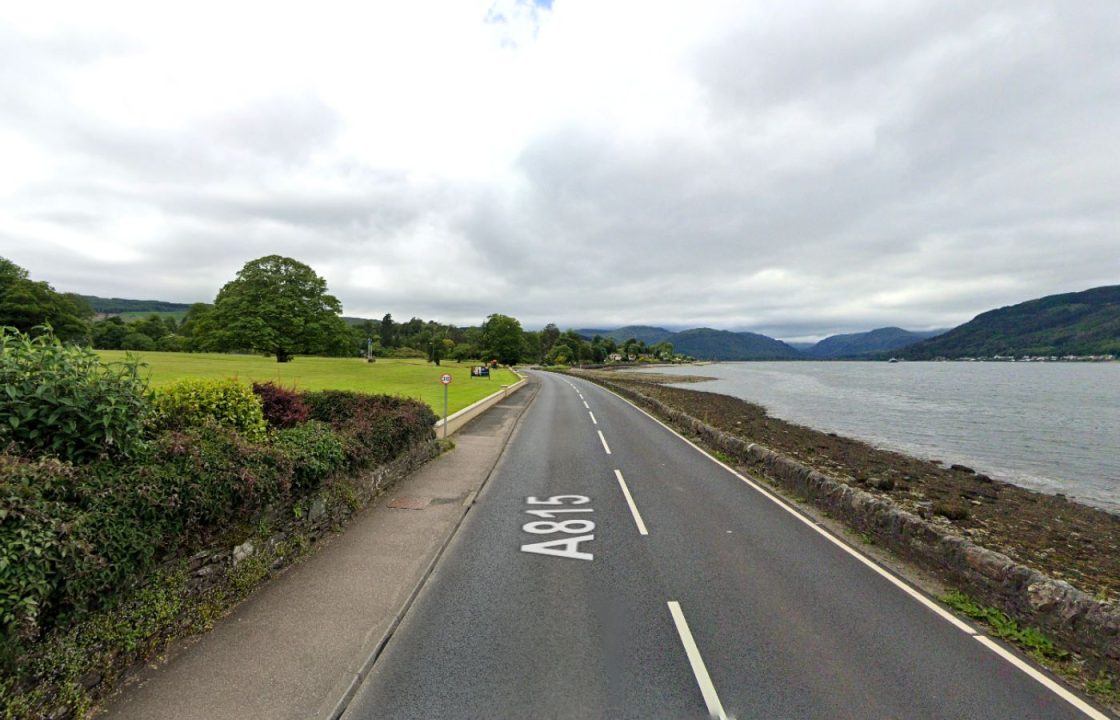 Dunoon Pensioner in serious condition after vehicle loses control and crashes