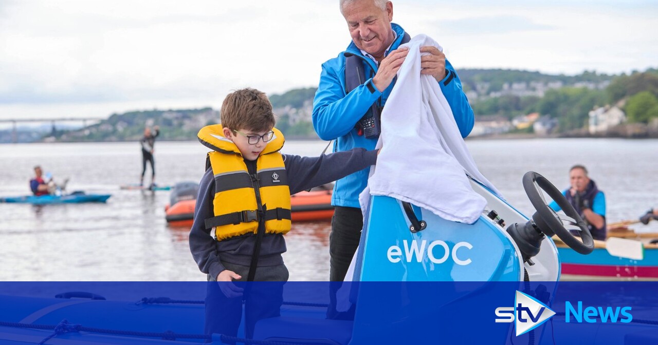 Wormit Boating Club in Fife becomes first in UK to unveil electric ...