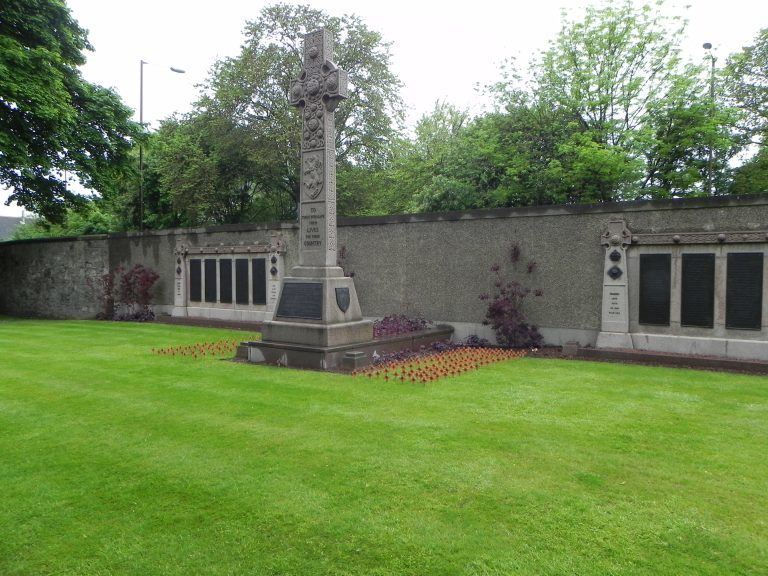 Memorial to those who lost their lives in the Gretna rail disaster