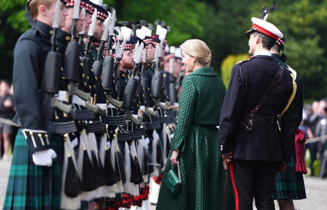 Duke and Duchess of Edinburgh take part in Ceremony of the Keys