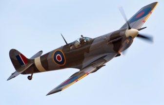 Pilot dies after Spitfire crashes near RAF base at Battle of Britain Memorial Flight