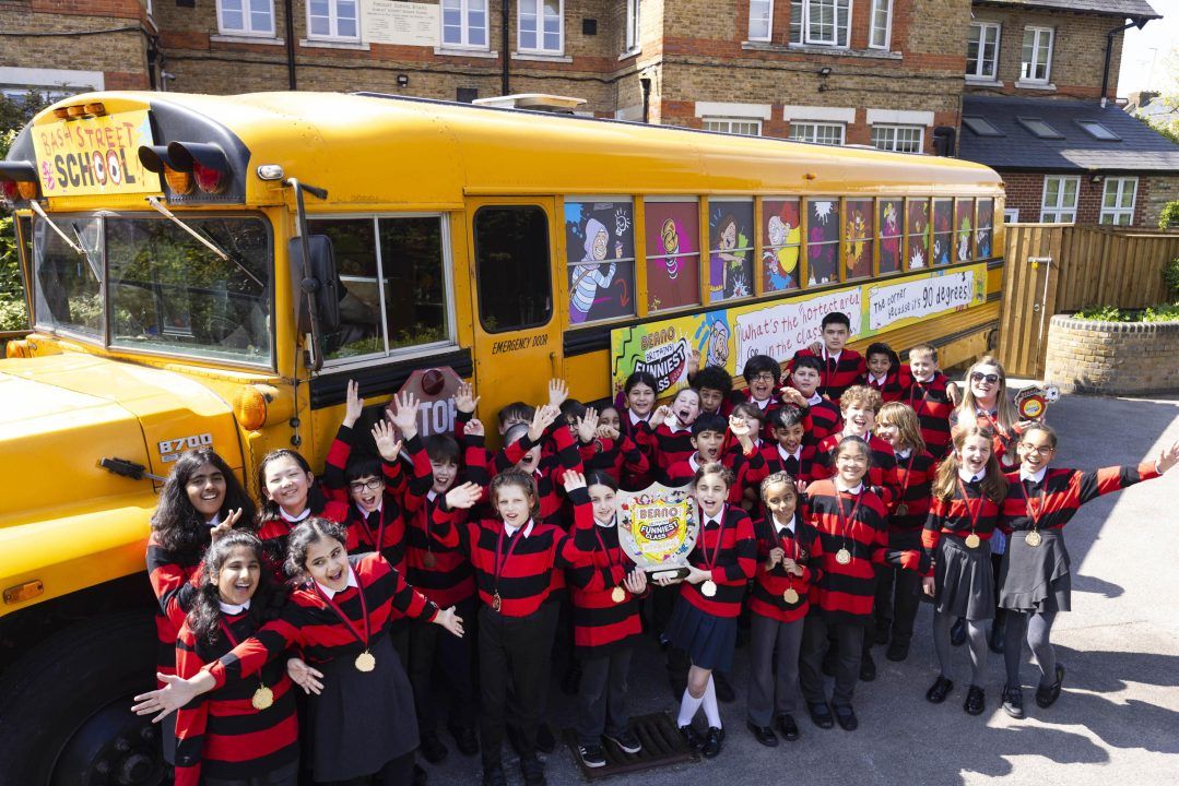 School pupils to feature in Beano after winning joke competition
