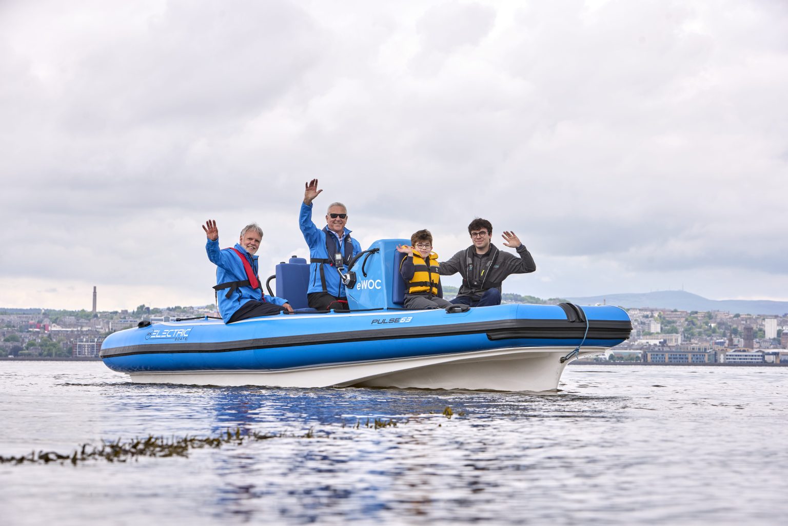 Wormit Boating Club in Fife becomes first in UK to unveil electric ...