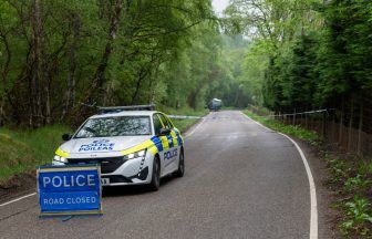 Early morning single-car crash closes B9008 at Ballindalloch as one person taken to hospital