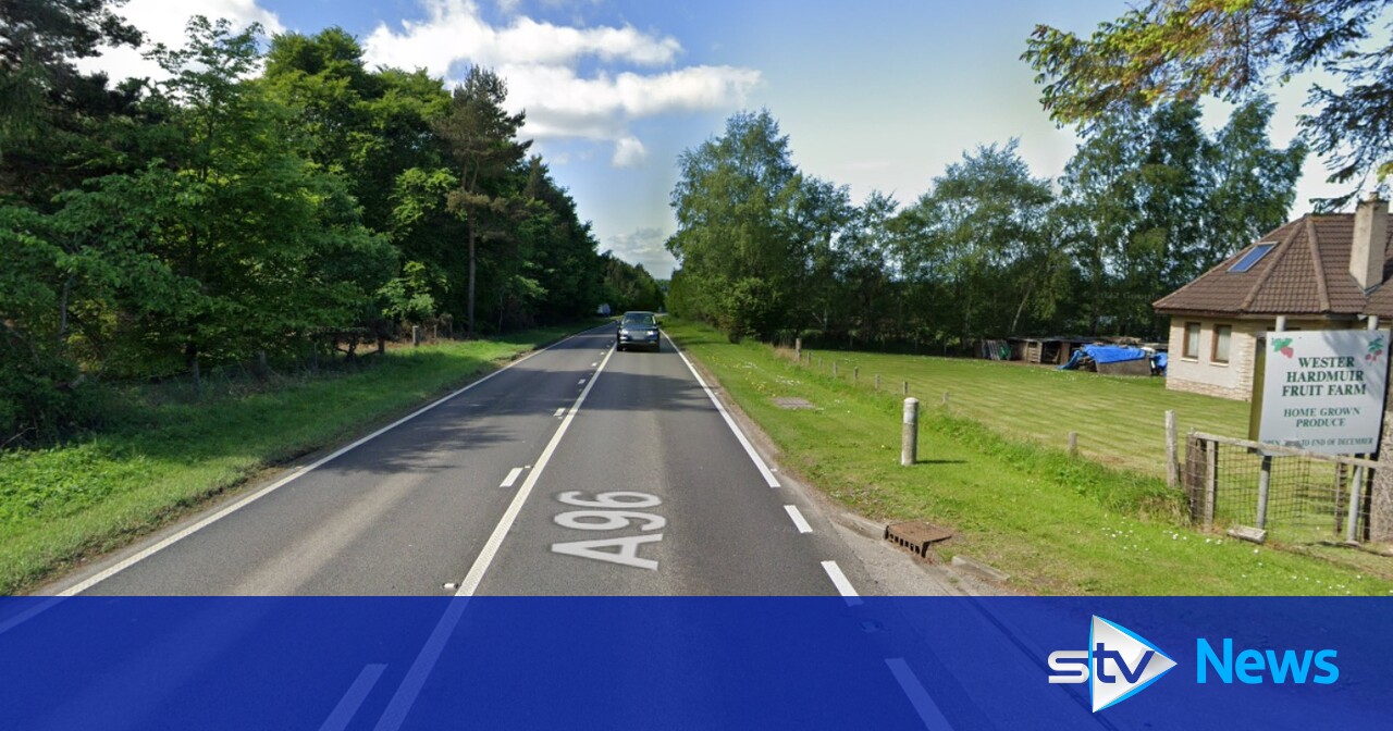 Major road closed after two-vehicle crash near fruit farm