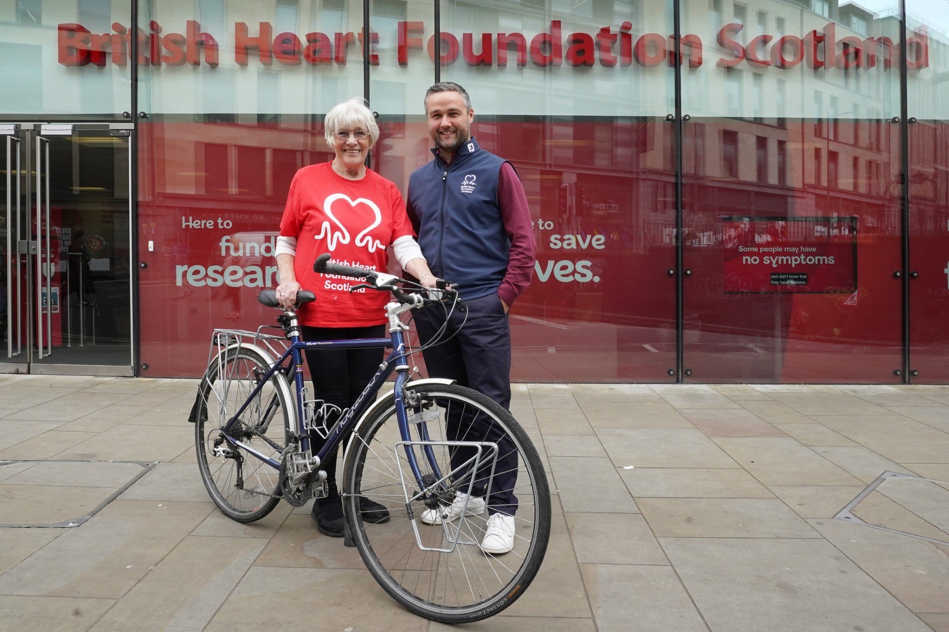 She previously held the record as the oldest woman to cycle the 1000-mile route from Land’s End to John O’Groats.