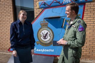 Prisoner of war’s notebook dating back 100 years discovered in Canada returned to RAF Lossiemouth