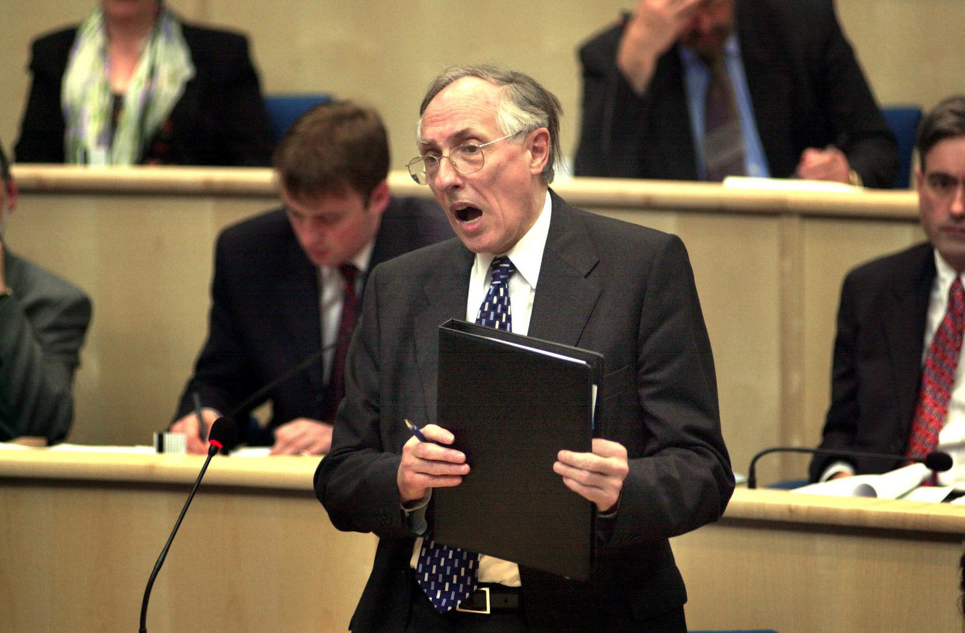 Donald Dewar was the inaugural first minister of the new parliament (David Cheskin/PA).