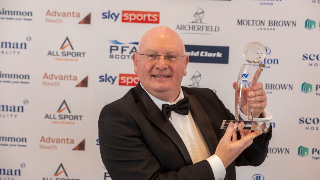 Unbeaten campaign with Bairns earns John McGlynn top manager award