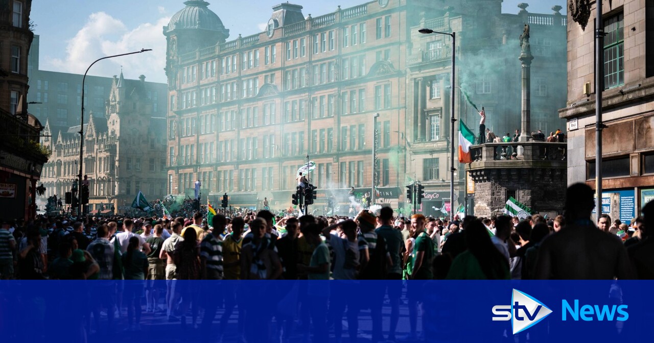 Four police officers injured and 19 arrested after football celebrations