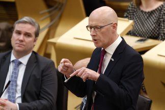 John Swinney faces FMQs as ex-minister to be suspended and election is called