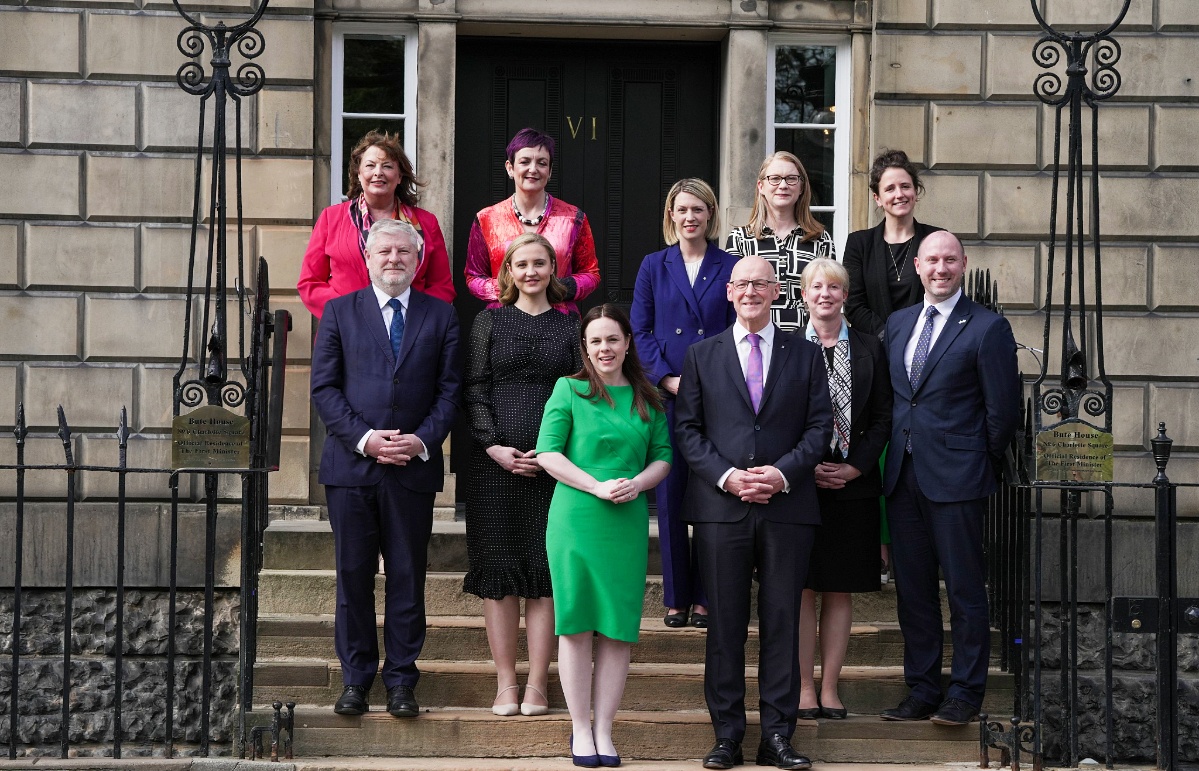 First Minister John Swinney has revealed his Scottish Government Cabinet.