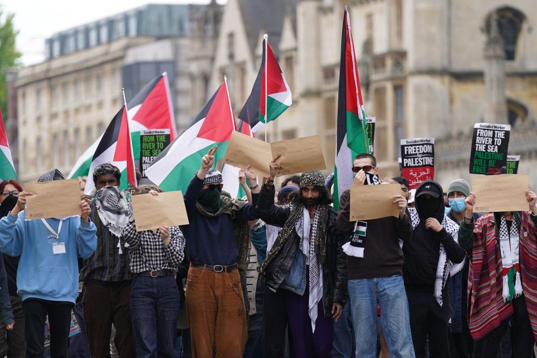 Edinburgh students on hunger strike in Gaza protest urged not to risk their health