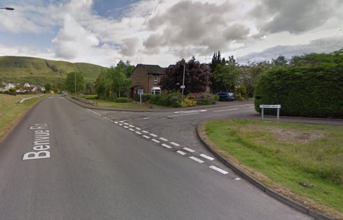 Lennoxtown homes evacuated after ‘suspect item’ found following van fire