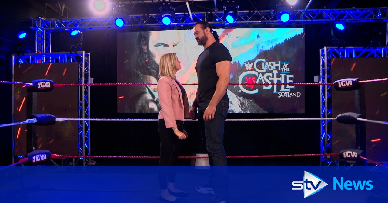 STV SmackDown: Presenter Kelly-Ann Woodland faces WWE legend Drew McIntyre for rematch after 17 years