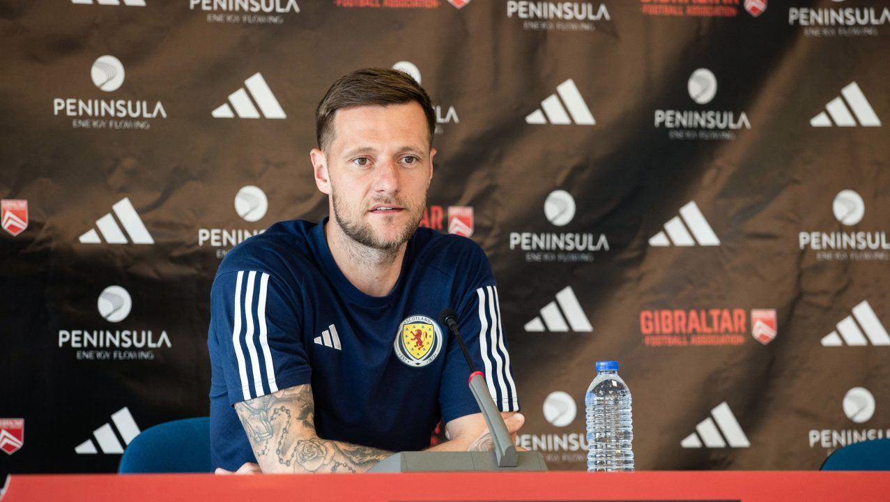 Liam Cooper hopes injured Lyndon Dykes stays with Scotland in some capacity