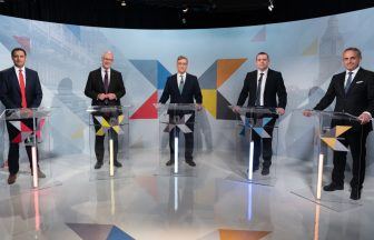 Scottish party leaders face tough questioning in STV election debate
