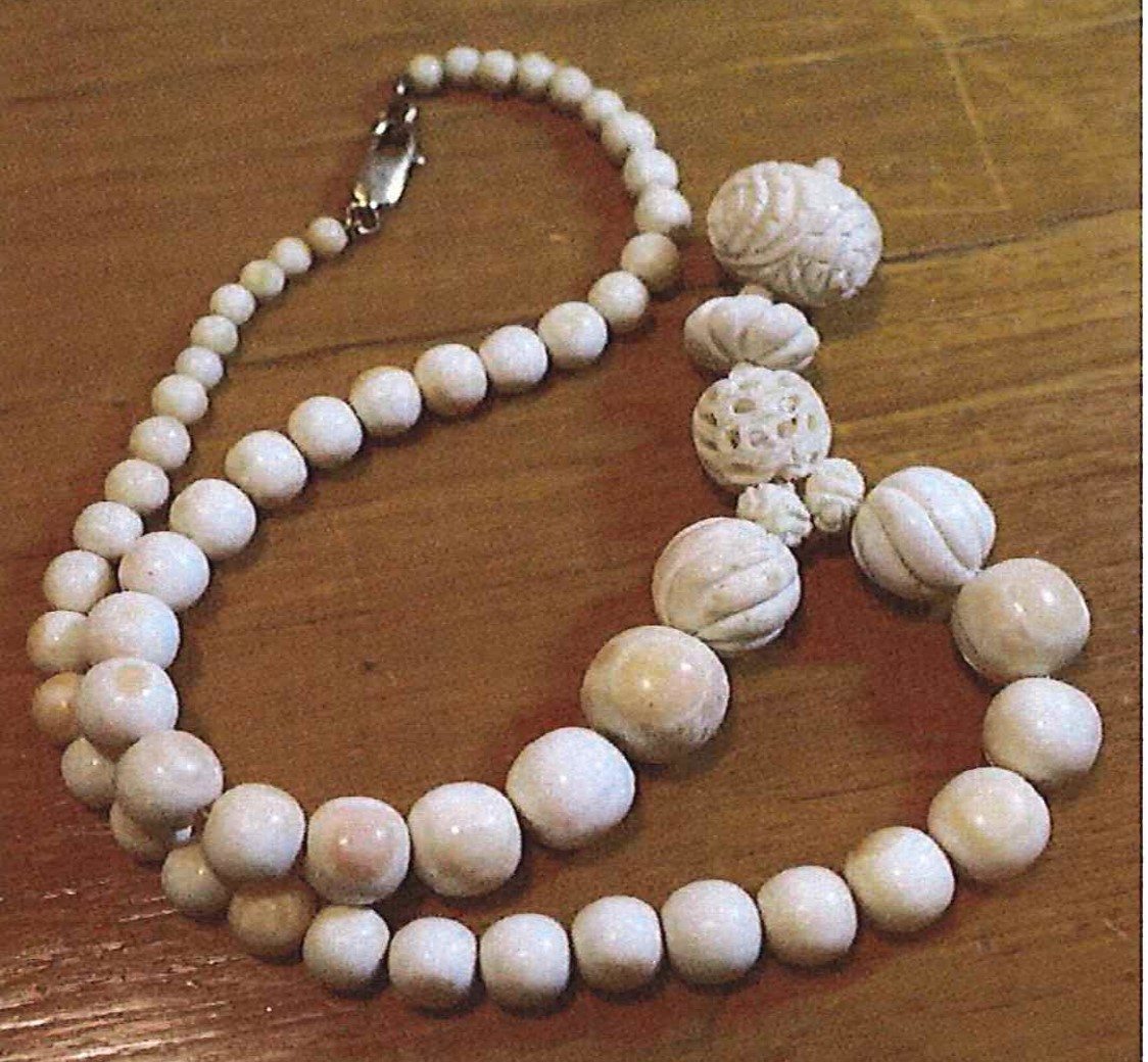 Ivory necklace